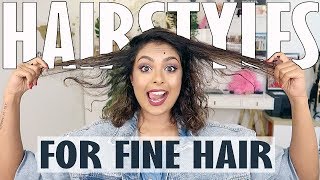 3 Quick & Easy Hairstyles For Fine Hair - Lazy Girl Summer Hairstyles