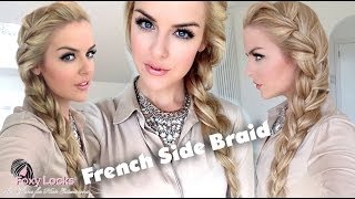 How To: Big French Side Braid