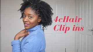 Clip-Ins For 4C Hair Under £25 (Morningsilkewig Hair Weft Review)