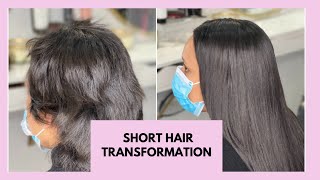 Every Salon Turned Her Down. We Gave Her Invisible Flat Wefts