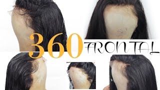 How To Customize A Lace Frontal | 360 Lavy Hair