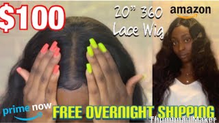 Best Affordable Pre-Plucked 360 Lace Wig! -Amazon Prime Wig Is A Go! Ft.Daenerys Hair