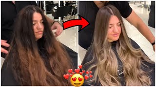 Most Beautiful Hair Transformation By Professional | New Trending Hairstyle For Girls 2022
