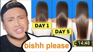 Hair Stylist Reacts To 5-Minute Crafts Hair Hacks