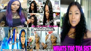 Ms. Lula 360 Lace Frontal Natural Wave Wig/ 1 Month Tea Update On This Company