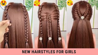 2 Cute Hairstyles   Easy Hairstyles  Hairstyles For Long Hair #Shorts