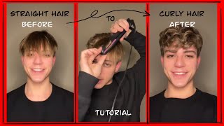 How To Do Curly Hairstyle Tiktok Boy Hair