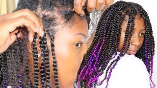 How To: Mini Twists On Type 4 Natural Hair