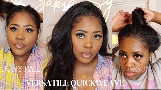 Make Your Quickweave Look Like Microlinks/Tapeins| Unice Hair