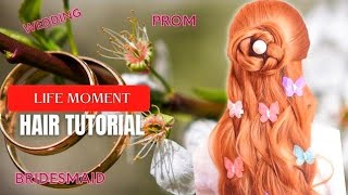 Diy Easy Prom Hairstyle 2022 Party & Wedding Hairstyle For Girl Twist Hair Tutorial L Open Hairstyle