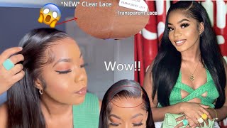 Omg!! Silk Press⁉️*New*Clear Invisible Lace Wig | Undetectable Like Natural Hair | Xrsbeautyhair