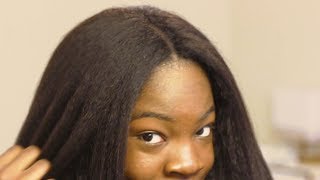 Seun'S No Leave Out Crochet Method On Straight Hair: Full Sew In Tutorial