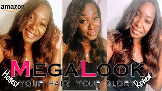 Good Cheap Amazon Wig!Megalook 360 Lace Frontal Body Wave Hair Review