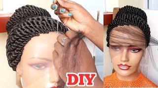 How To Add Babyhair On A No Frontal No Lace Wig