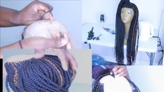 New Method!How To Make Box Braid Wig With No Closure /Realistic Box Braid Wig For Less #4