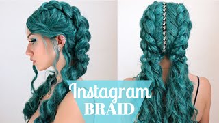 Double Dutch Braid 'Instagram' Hairstyle Ft. Weekendwigs