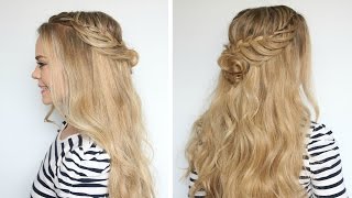 Romantic Prom Hairstyle With Luxy Hair Extensions | Missy Sue