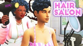 Open A Hair Salon // The Sims 4 | Hair Stylist Mod Review