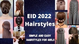 How To Style Long Hair | Hairstyles For Eid 2022 | Hairstyles For Girls | Open And Easy Hairstyles