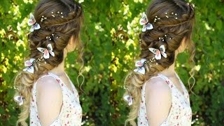 Beautiful Princess / Fairy  Curl Hairstyle | Pretty Hairstyles | Braidsandstyles12