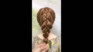 Wig Hairstyles Tutorial #Shorts #Hairstyle