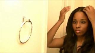 How To Install A U Part 3/4 Wig (Milky Way Saga Remy Hair)
