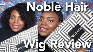Noble Hair Wig Review | 10 Inch Kinky Curly Side Part Lace Front Wig | Medium Size Cap | Itz Sirap