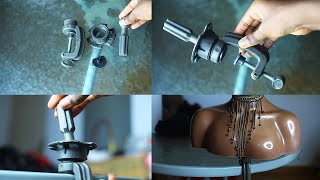 How To: Set Up Your Wig Stand | Affordable Wig Stand/ Tripod Option | Headmistress