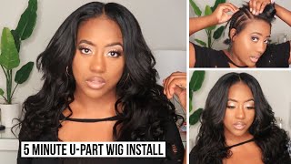 Very Detailed: How To Install And Style A U-Part Wig Ft. Lavy Hair