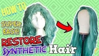 How To Restore And Detangle A Synthetic Wig | Wig 101 Ep. 1