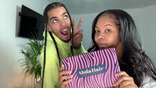 Super Easy & Quick U Part Wig Install | Unboxing | Dola Hair