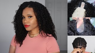 How To Make A U-Part Wig - Creating, Installing And Blending | Beginner Friendly
