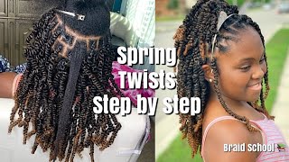 Spring Twists In Only 2 Hours!| Braid School Ep. 25