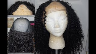 Upart Wig Tutorial / Start To Finish / Isee Hair Mongolian Kinky Curly