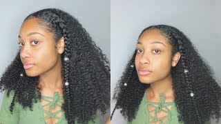 Restyling & Night Time Routine  For Curly Upart Wig | Hergivenhair