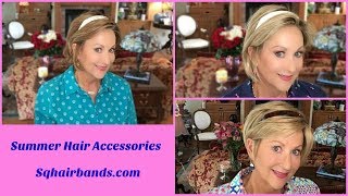 Summer Hair Accessories | Sqhairbands | Crazy Wig Lady