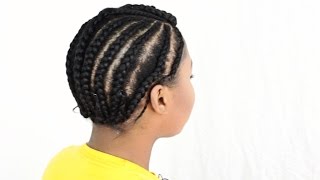 Braid Pattern For U-Part Wig Install Tutorial – (Part 2 Of 6)