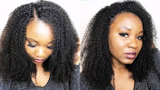You Want A Part Or Flip Over? U-Part Wig No Leave Out Crochet Illusion | Curls Curls