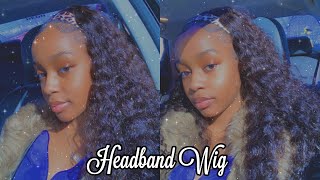 My First Headband Wig  Unboxing + Review Ft Arabella Hair !! | Jay Monaee