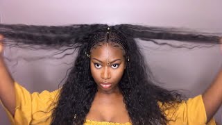 Fulani Braid Wig Attempt Ft Lifestyle By Kam & Mi Lisa Hair