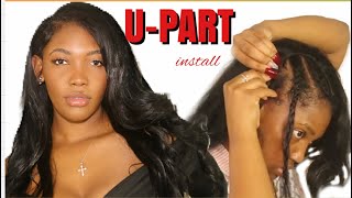 Do This 10 Minute U-Part Wig Install On Yourself | Leave That Lace Alone Girl !! Bgmgirl Hair