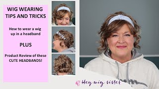 Styling A Curly Wig With A Headband And Claw Clip | Wig Wearing Tips And Tricks!
