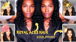 How To Wear A Fascinator Clip With A U-Part Wig | Ft. Royal Aces Hair | Darling Jay Jay