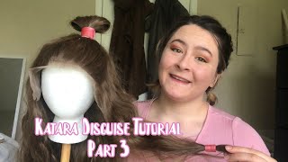Cosplay Tutorial | Katara Fire Nation Disguise | Accessories And Wig