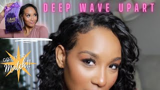 Finally!  Luvme Hair Deep Wave Upart Wig | Getting My Hair To Blend