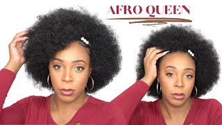Outre Converti Cap Synthetic Hair Wig - Afro Queen --/Wigtypes.Com