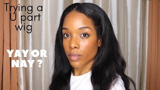 Is A U-Part Wig Really Beginner Friendly? | Luvme Hair | Gabxcaroline