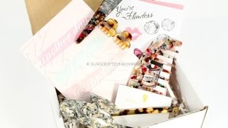 Eternally In Amber January 2016 Unboxing + Coupon- Hair Accessory Box