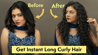 Gorgeous Curls Instantly With Gemeria Deep Curly Half Head Wig | Gemeria Hair
