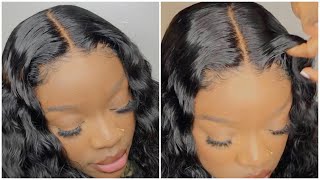 This Is Scalp, Lace Front Closure Melt Like Frontal , Natural Looking Wig Install